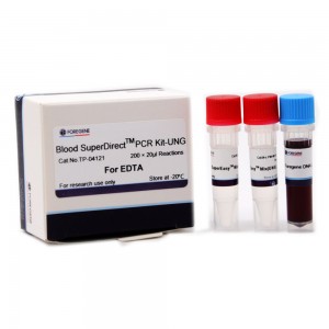 Blood SuperDirectᵀᴹ PCR Kit (UNG)-EDTA Blood Direct PCR Master Mix na genotypizáciu krvi