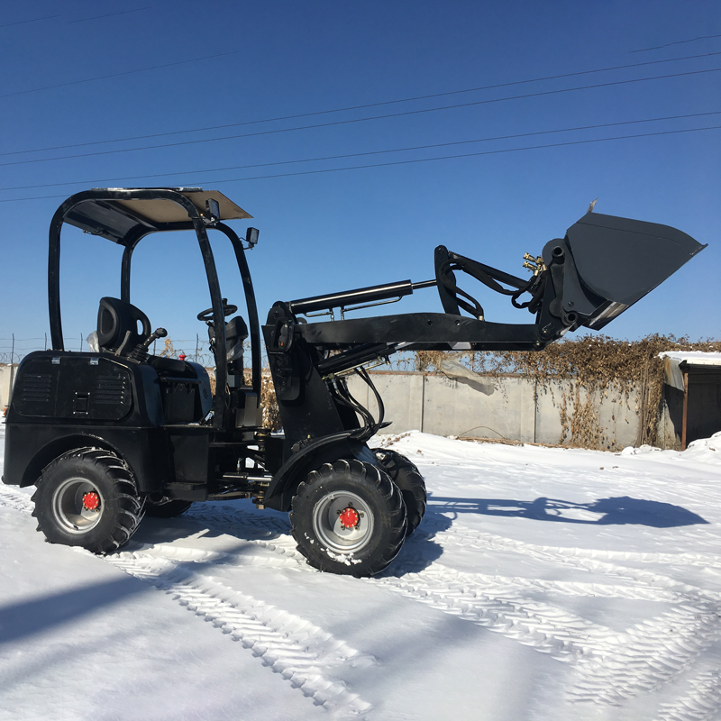 H906D mini electric wheel loader baterei wheel loader Featured Image