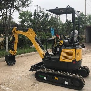 TBE16CT mini crawler excavator 1600kgs excavator with YANMAR EPA4 එන්ජිම