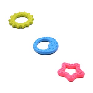 Xoguete duradeiro para masticar para cans TPR Xoguete seguro para cans Xoguete de goma para cans Xoguete para cans limpo dental
