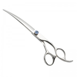 Down Curved High Quality Pet Hair Grooming Shears