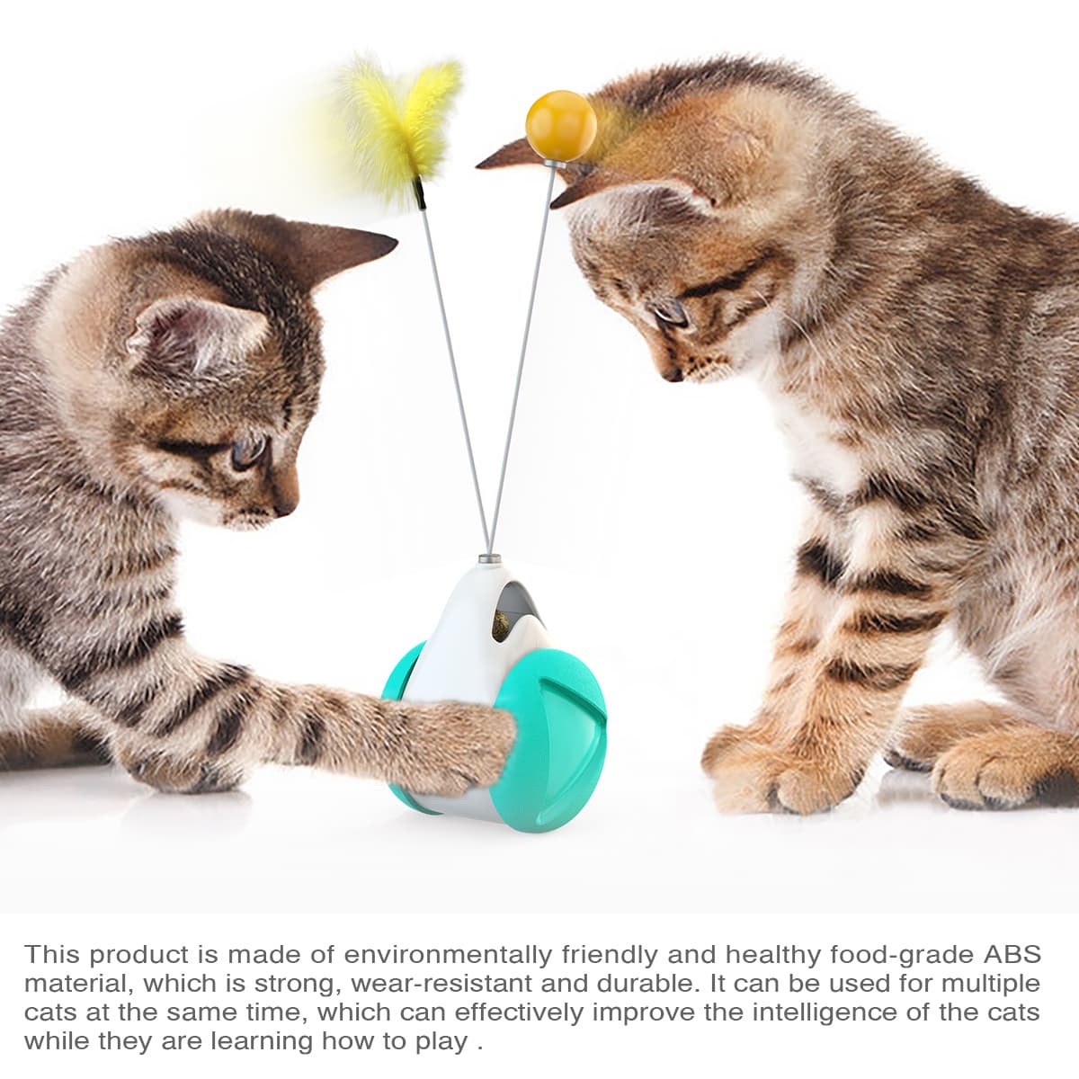 Interaktivní hračka na honění kočky (4)