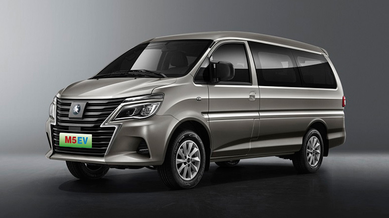 Dongfeng High Speed ​​an New Design New Energy MPV M5 Electric Car Ev Car for Sale