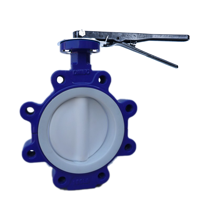 FO2PC-BV1L-1L （Lug Type Butterfly Valve(2PC BODY)-Handle Operation ）