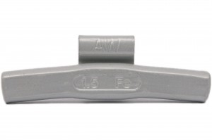 AW Type Steel Clip On Wheel Weights