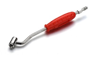 ФТТ139 Ваздушне стезне главе са црвеном ручком, хромирана глава од легуре цинка