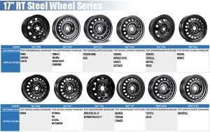 17” RT Steel Wheel Series