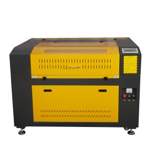 ល្អបំផុត Reci 80w 100w cnc laser engraver wood stone mdf laser cut machine 6090 9060 cnc co2 laser engraving machine