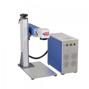 SPLIT FIBER Laser Marking Machine ពណ៌ខៀវ