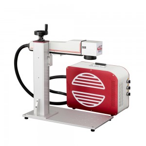 Stroj za lasersko označevanje z rdečimi vlakni