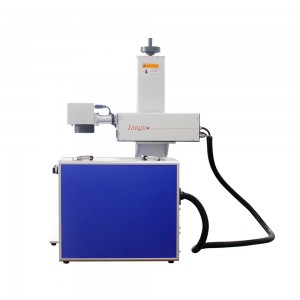 Macchina per marcatura laser a fibra divisa UV
