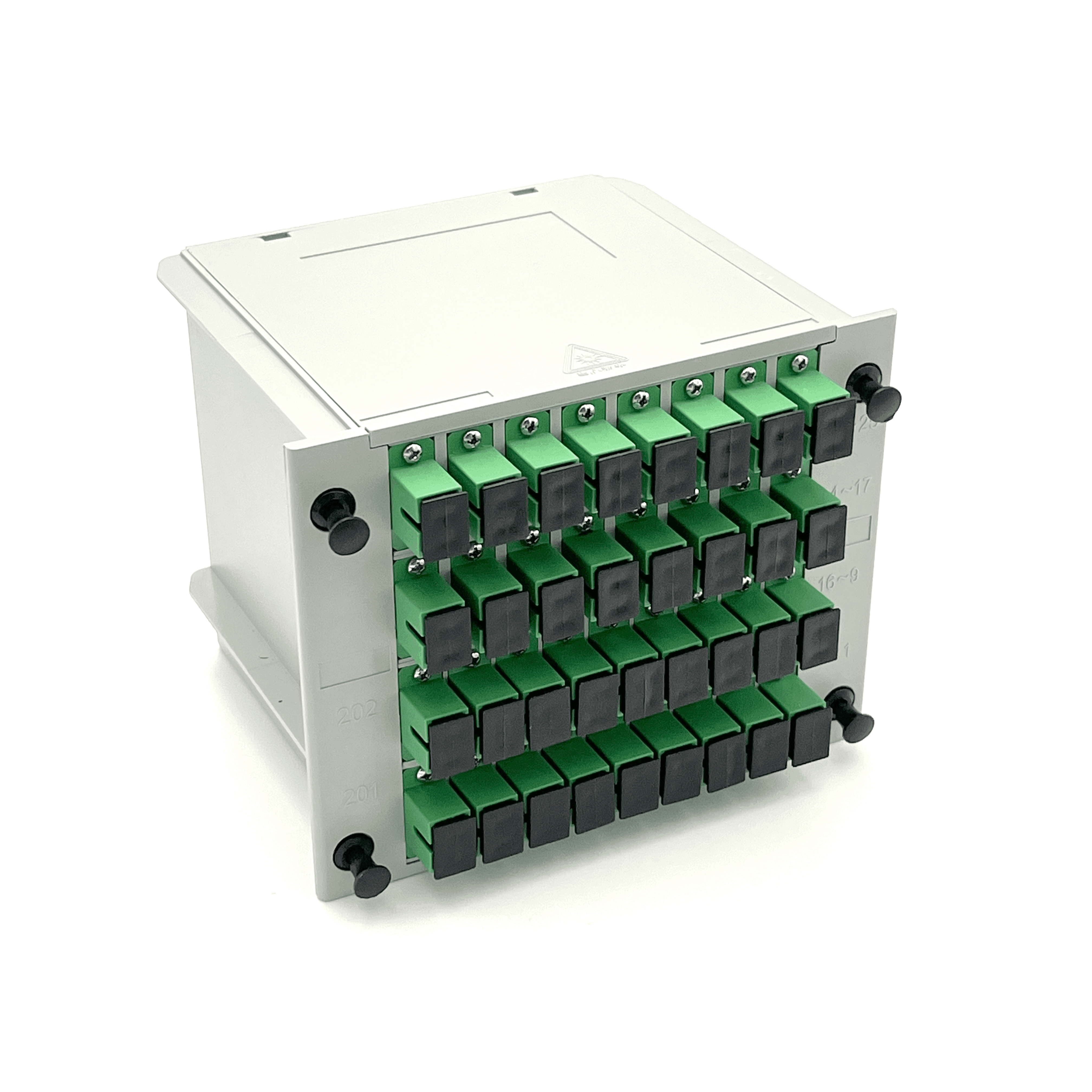 2×32 ਕੈਸੇਟ ਕਿਸਮ PLC ਸਪਲਿਟਰ SC/APC