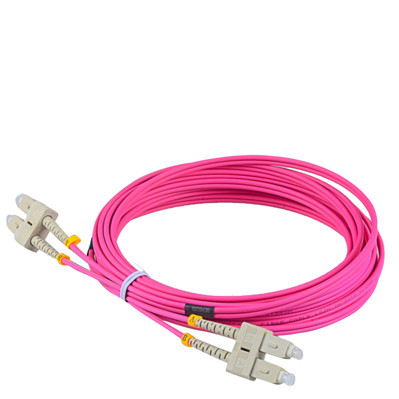 Optik tolali patch kabeli 02 yadroli OM4 SCUPC-SCUPC