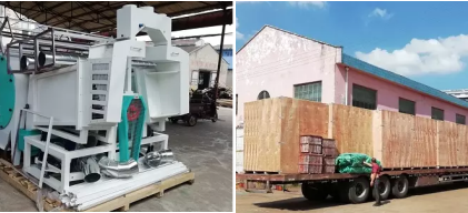 The New 70-80TPD Rice Milling Line for Nigeria is Dispatched