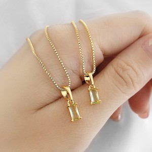 FOXI gold pendant pendant necklace 14k gold pendant