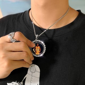 OEM/ODM Manufacturer Tree Of Life Pendant - FOXI Dropshipping Justylish New Fashion Stainless Steel Photo Necklace – Foxi