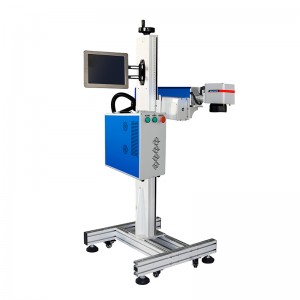 Laser Marking Machine 20w 30w 50w Fiber Co2 UV Online High Speed ​​Flying Laser Engraving Printing Machine
