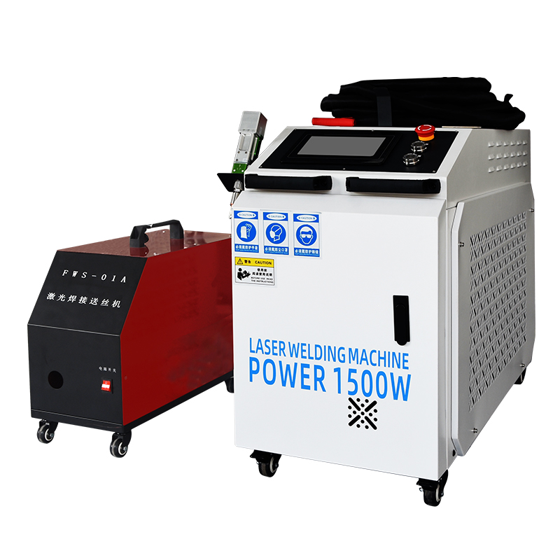 Yüksek Verimli Lazer Kaynak Makinesi 1000W 1500W 2000W 3000W Fiber Lazer Optik Kaynakçı Kanal El Lazer Kaynak Makinesi