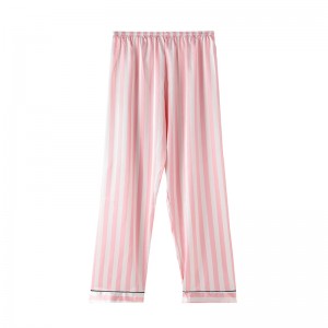 Youhottest Women 4-piece Sets Spaghetti Straps Top+Pants Silk pajamas Set 1 order