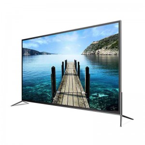 43 လက်မ Multifunctional Metal Base Slim Bezel AI-Powered 4K Smart TV