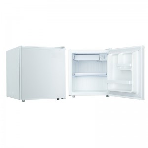 Prezzo mini frigorifero da tavolo a porta singola a risparmio energetico per hotel e uso domestico da 48 litri