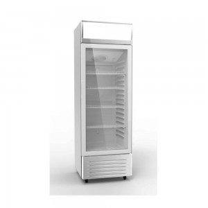 243Lシングルドアコールドドリンクガラスドア飲料ディスプレイクーラー冷蔵庫