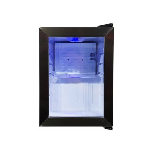 50Lカウンタートップ飲料クーラーガラスドアバーミニ冷蔵庫