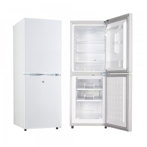 Новий холодильник з морозильною камерою з подвійними дверима та електронним керуванням на 170 л