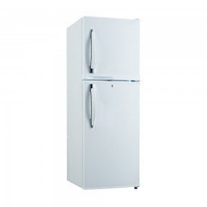 холодильник домочадца двойной двери бытовой техники 138Л портативный мини с замораживателем