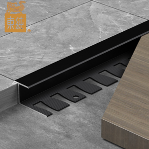 Aluminum Tile Trim Anodized Black color tile corner protector