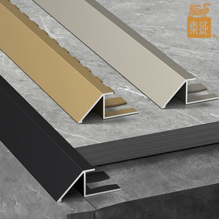 verskillende tipes teëlafwerking aluminium vloerteël rande