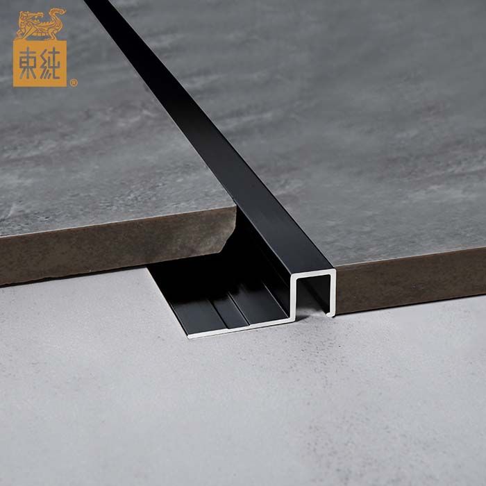 Foshan Factory Tile Corner Protect Trim firkantet aluminium keramisk trim