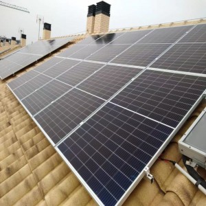 على الشبكة 15KW نظام توليد الطاقة الشمسية
