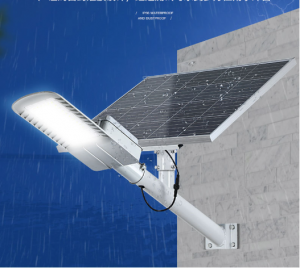 2022God kvalitet 600W 300W 100W OEM Engros alt-i-én integreret udendørs solcelle LED gadehavelys med bevægelsessensor solprodukter