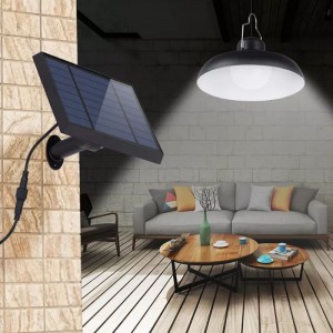 Solar-powered multi-purpose camping light