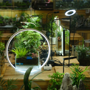 LED lampa na rast rastlín Anjelská kruhová celospektrálna rastlinná lampa