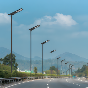Lampă stradală solară cu LED-uri all-in-one cu economie de energie