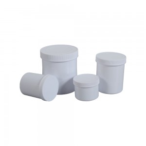 Small capacity 0.15L 0.25L 0.5L 1L Chemical with custom Logo printing Plastic Jars
