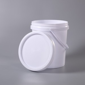 Găleată rotundă din plastic de 18 litri Culoare personalizată pentru vopsea