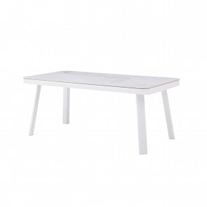 Alfa aluminium.rechthoekige tafel (Sintered Stone)