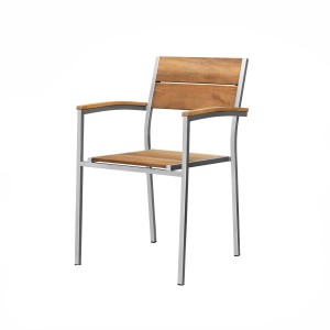 Jedálenská stolička z teakového dreva Alps