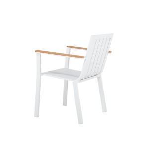 Cassina alu. dining chair(Poly-wood)