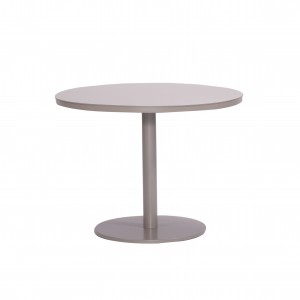 Dante alu.table ronde (dessus en aluminium)