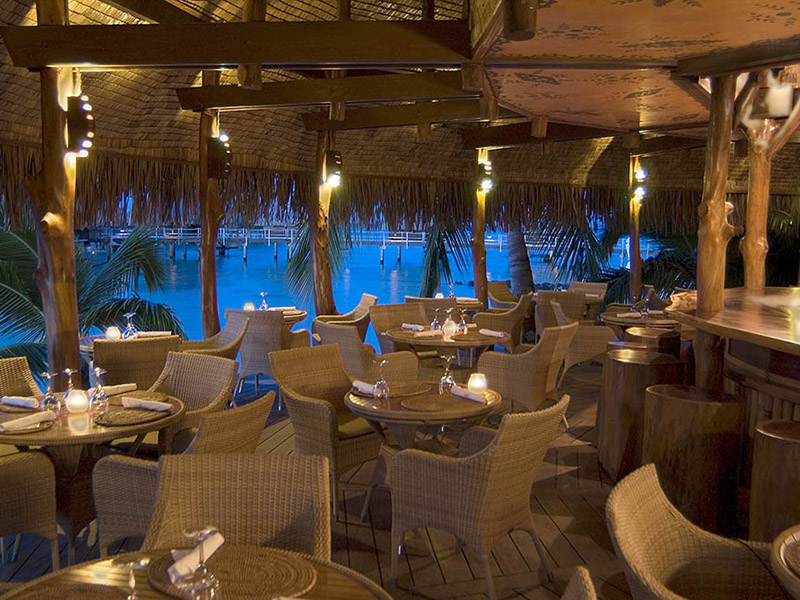Restaurantproject op de Malediven
