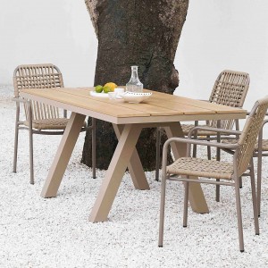 Emily rectangle dining table(Poly-wood)