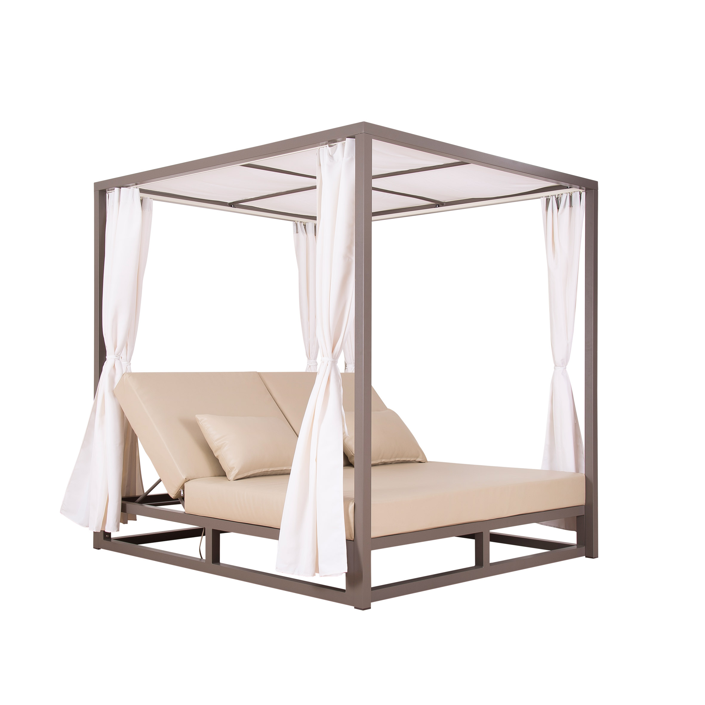 Ice alu.daybed with curtain Featured Image