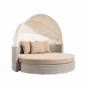 Ideal rattan round daybed