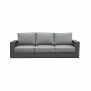 Raja aluminium 3-seat sofa