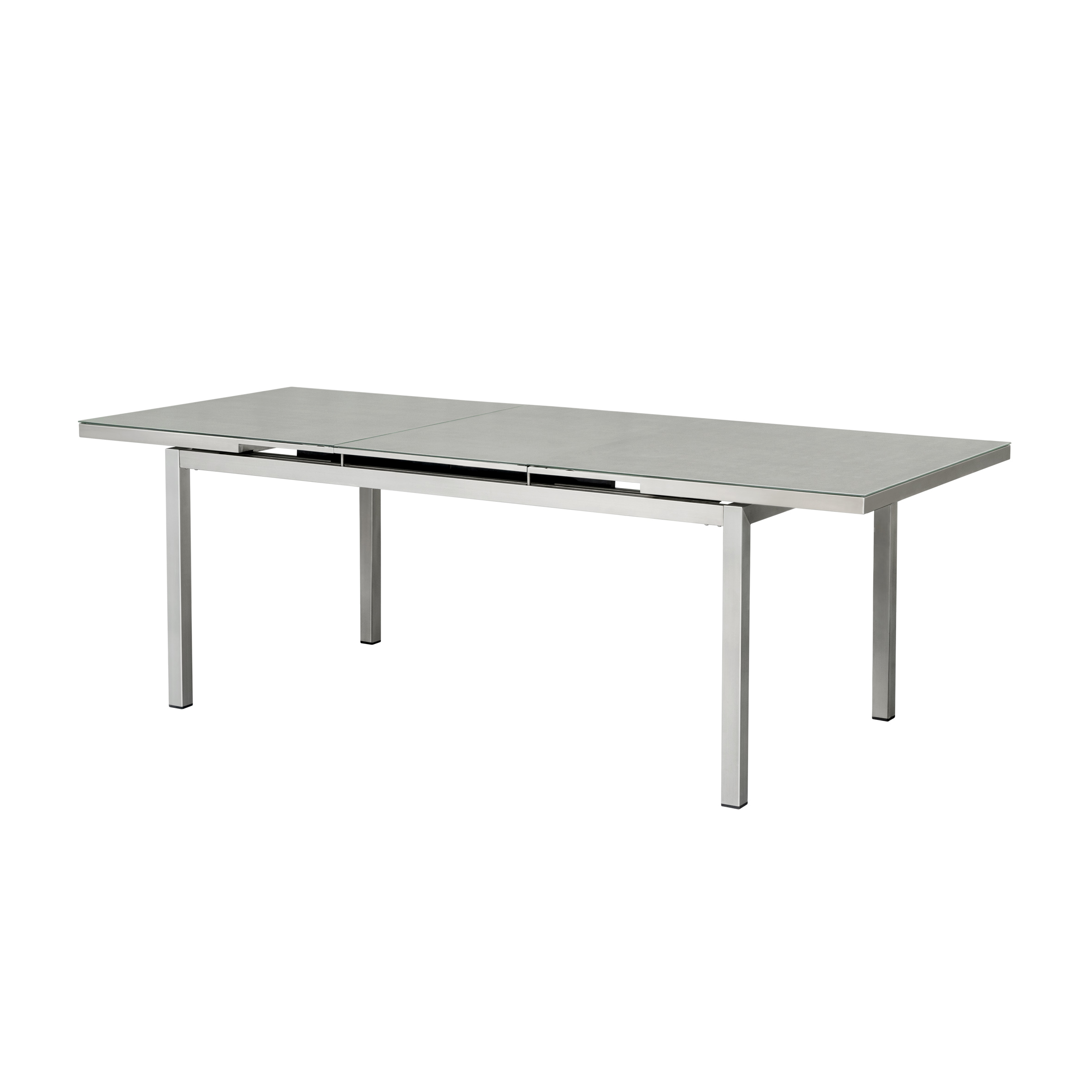 Rio auto. extension table (Stone tempered glass) Featured Image