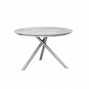 Rio stainless steel dining table